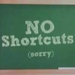 No shortcuts in sales